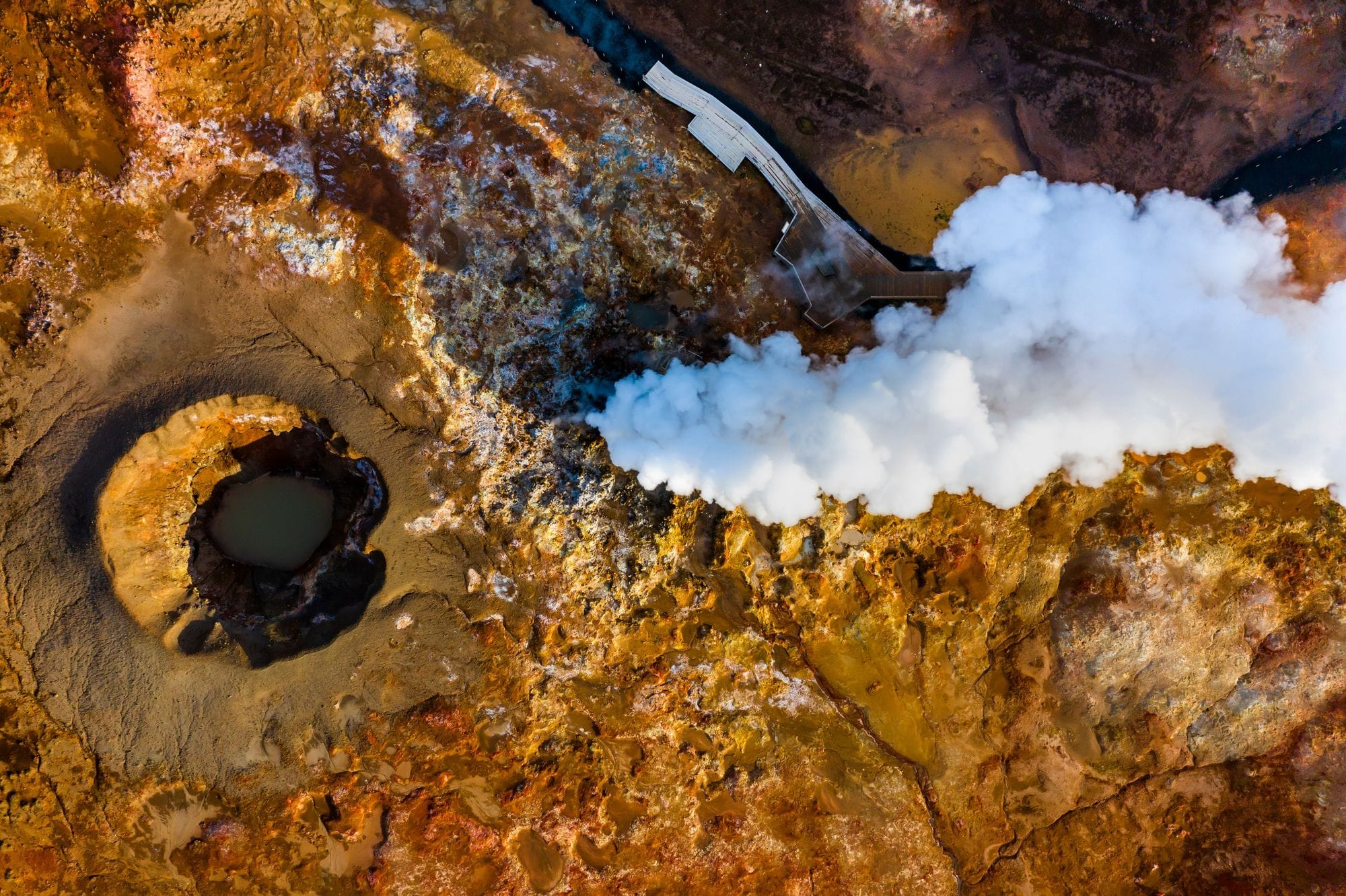 Gunnuhver Hotspring Reykjanes - Anton Petrus