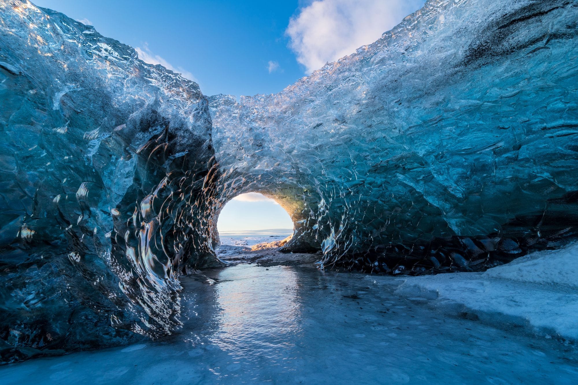 Vatnajokull Iceland Glacier - Flottmynd