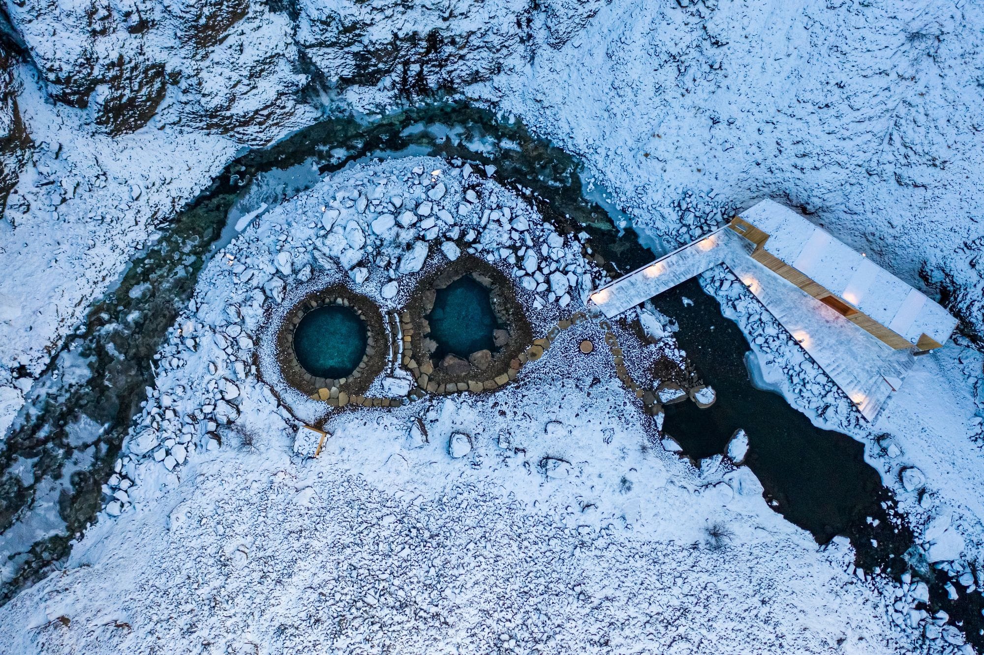 Giljaböðin Húsafell Canyon Baths